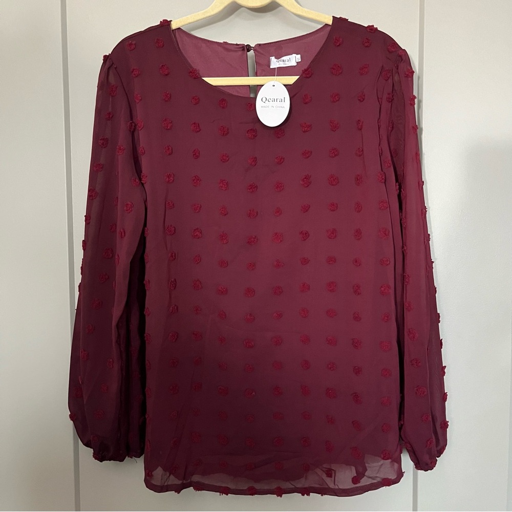 NEW Maroon Top